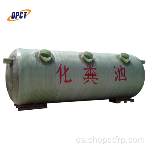 FRP Tanque de almacenamiento de fibra resistente a la corrosión química FRP